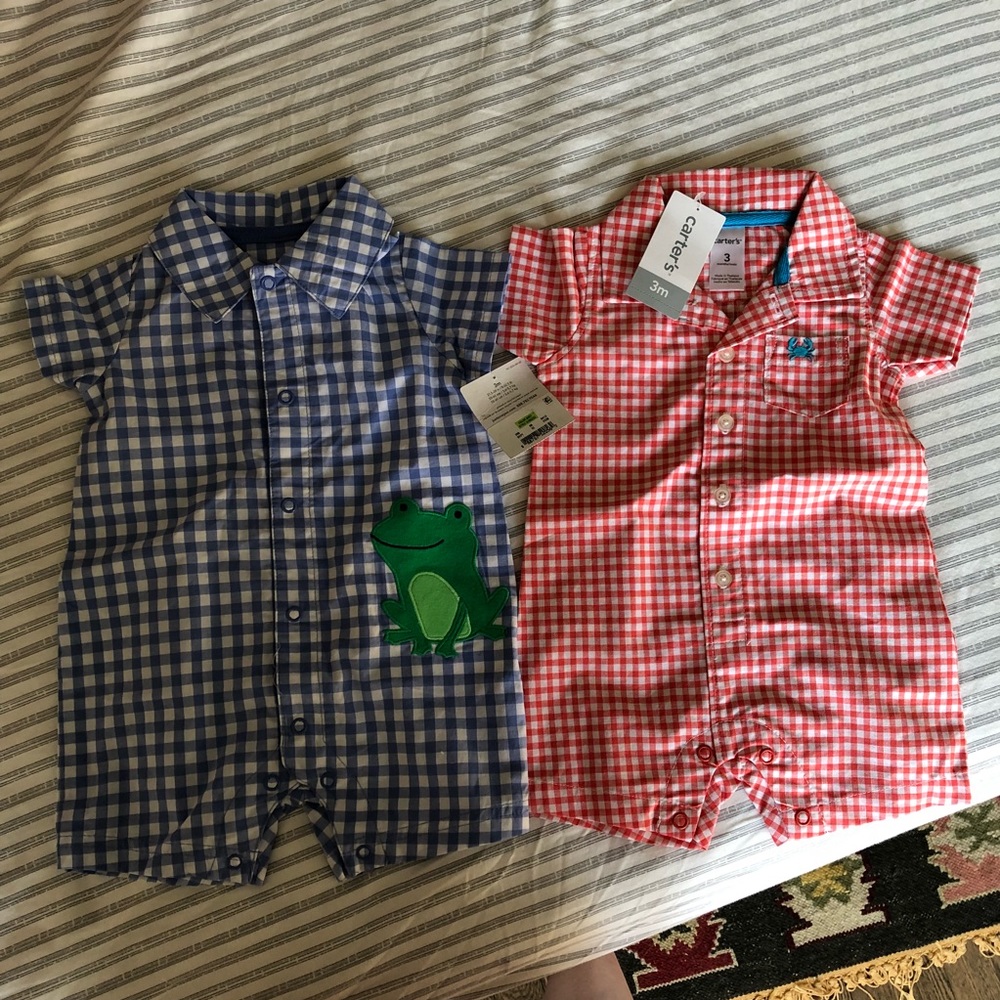Baby boy outfits. So cute NWT, 3 months size